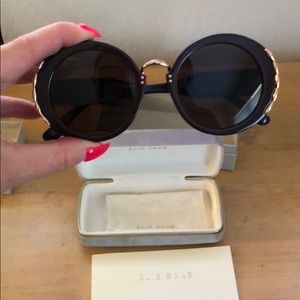 Ellie Saab Plumb Sunglasses